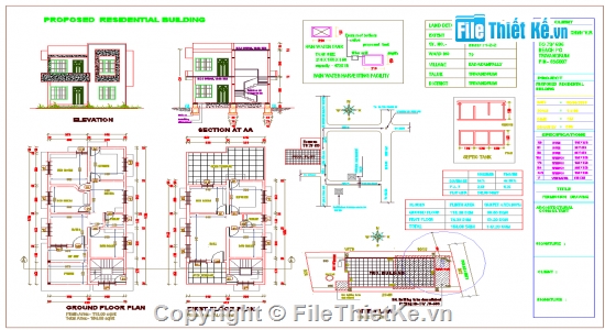 Bản vẽ chi tiết,nhà hàng  2 tầng,Nhà 2 tầng đẹp